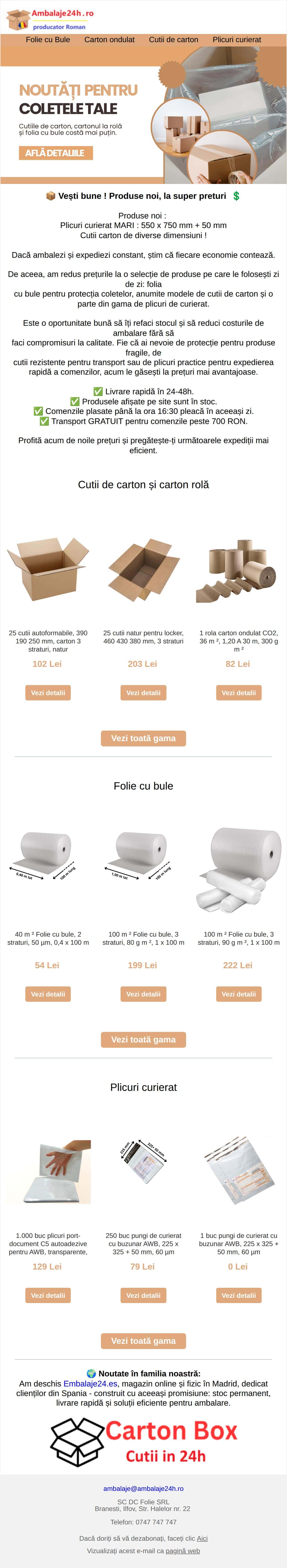 Produse noi, la super preturi 💲